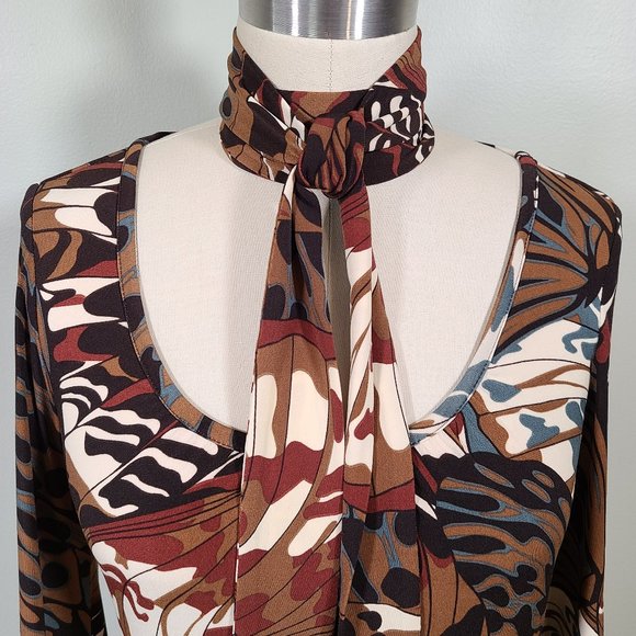 Laundry Retro Print Mini Dress - Picture 5 of 6